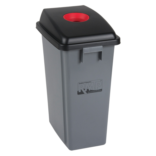JH485 Bac &agrave; d&eacute;chets et de recyclage, Plastique, 16 gal. US