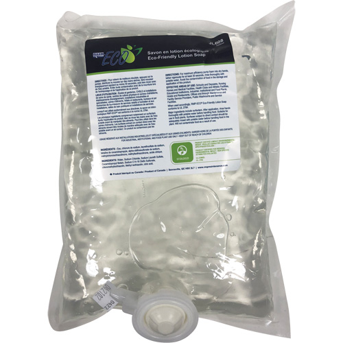 JL608 Savon &agrave; main hydratant &eacute;cologique, Liquide, 1 L, Sans parfum