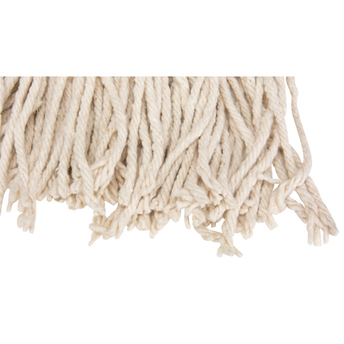 JQ142 Wet Floor Mop, Cotton, 16 oz., Cut Style