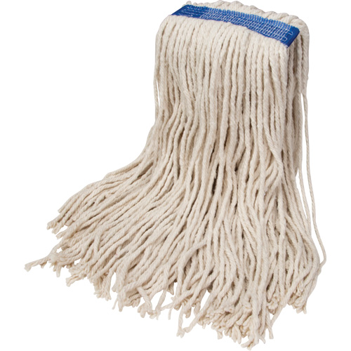 JQ142 Wet Floor Mop, Cotton, 16 oz., Cut Style