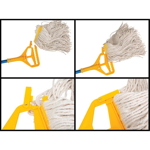 JQ146 Poign&eacute;e avec agrafe, Fibre de verre/Plastique, Pointe Barri&egrave;re ouverte, 60" lo