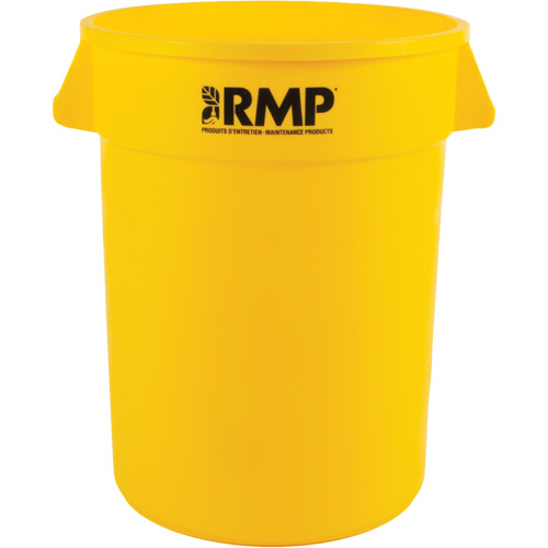 JQ748 Garbage Bin, Polyethylene, 32 US gal.
