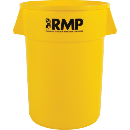 JQ749 Garbage Bin, Polyethylene, 44 US gal.