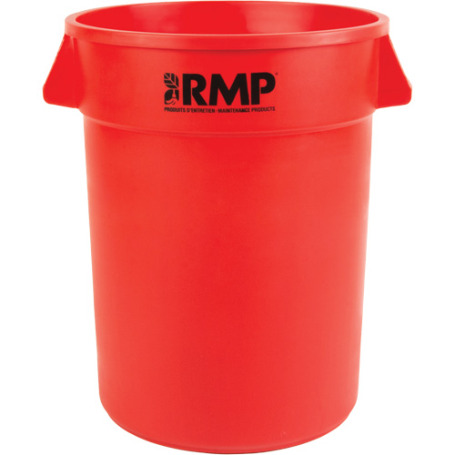 JQ751 Garbage Bin, Polyethylene, 32 US gal.