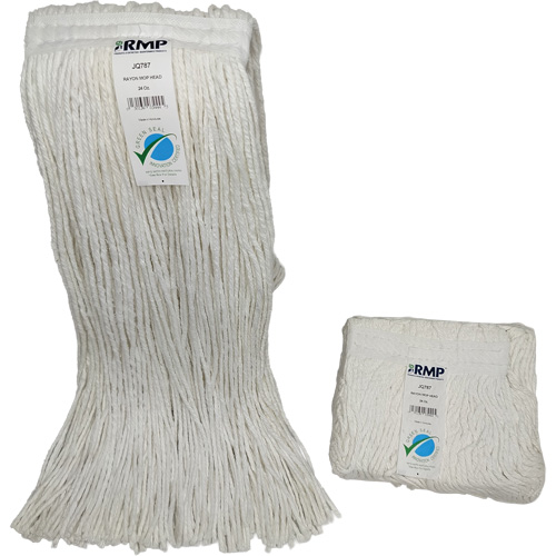 JQ787 4-Ply Narrow Mop Head, Rayon, 24 oz., Cut Style