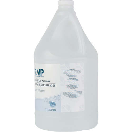 JQ898 Windows, Glass & Surface Cleaner with Orange Mint Scent, 4 L, Jug