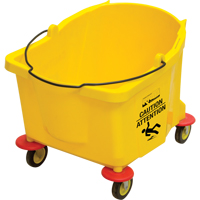 Mop Bucket, 9.5 US Gal. (38 qt.) Capacity, Yellow JG812 | RMP Maintenance