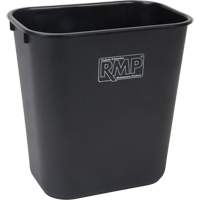 Deskside Wastebasket, 14 Quarts, Polyethylene JK672 | RMP Maintenance