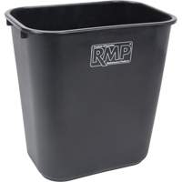 Deskside Wastebasket, 28 Quarts, Polyethylene JK674 | RMP Maintenance