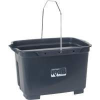 JN504 Dual Compartment Bucket, 4.75 US Gal. (19 qt.) Capacity, Grey