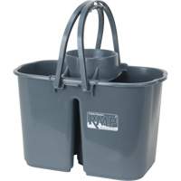 JN505 Mop Pail & Wringer, Strainer, 3.75 US Gal.(15 Quart), Grey