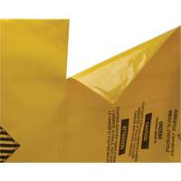 JP937 Hazardous Waste Liners, Asbestos, 40" L x 26" W, 3 mils