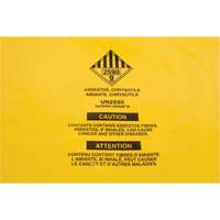 JP937 Hazardous Waste Liners, Asbestos, 40" L x 26" W, 3 mils