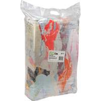 JQ112 Recycled Material Wiping Rags, Terrycloth, Mix Colours, 25 lbs.