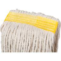 JQ141 Wet Floor Mop, Cotton, 12 oz., Cut Style