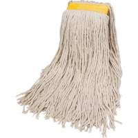 JQ144 Wet Floor Mop, Cotton, 24 oz., Cut Style