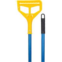 JQ146 Handle with Clip, Fibreglass/Plastic, Open Gate Tip, 60" Length