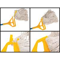 JQ146 Handle with Clip, Fibreglass/Plastic, Open Gate Tip, 60" Length