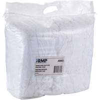 JQ663 Wiper Rags, White, 10 lbs.