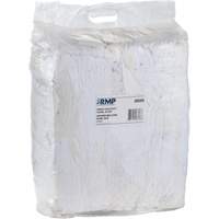 JQ665 Wiper Rags, Fleece, White, 20 lbs.