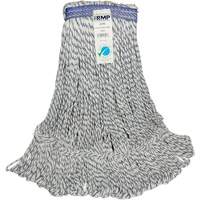 JQ790 Candy-Striped Mop Head, Floor Finishing, Synthetic, Loop Style