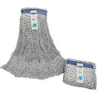 JQ790 Candy-Striped Mop Head, Floor Finishing, Synthetic, Loop Style