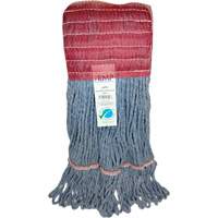 JQ791 Wide-Band Mop Head, Antimicrobial/Floor Finishing/Specialty, Cotton/Rayon/Synthetic, Loop Style