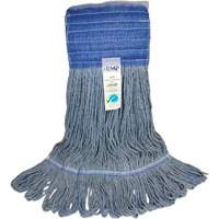 JQ795 Wide-Band Mop Head, Antimicrobial/Floor Finishing/Specialty, Cotton/Rayon/Synthetic, Loop Style