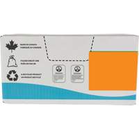 JR063 Industrial Garbage Bags, Strong, 30" W x 38" L, 0.9 mils, Blue, 88 L (20 Gal.) Capacity