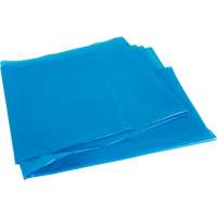 JR063 Industrial Garbage Bags, Strong, 30" W x 38" L, 0.9 mils, Blue, 88 L (20 Gal.) Capacity