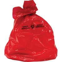 PG815 Waste Bags, Bio-Hazard, 38" L x 30" W, 2 mils