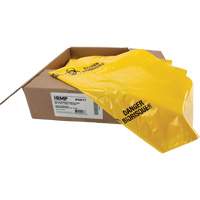 PG817 Waste Bags, Bio-Hazard, 38" L x 30" W, 2 mils