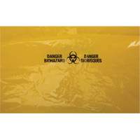 PG817 Waste Bags, Bio-Hazard, 38" L x 30" W, 2 mils